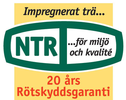 Impregnerat trä NTR - 20 års garanti på tryckimpregnerat